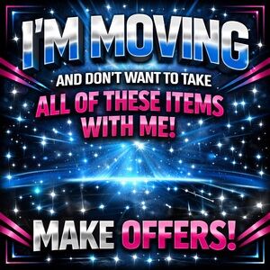 Make Offers on Moving Sale Items